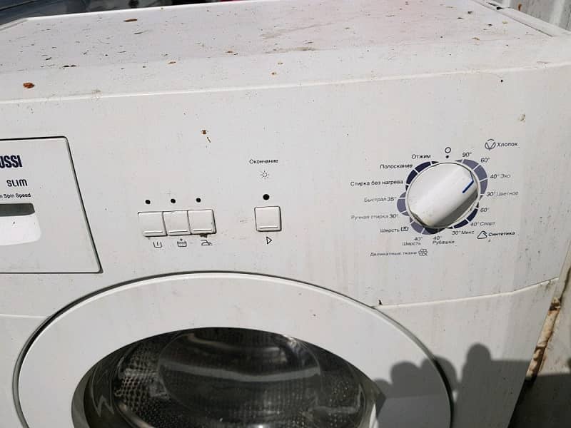 Ремонт стиральной машины Zanussi, утилизация